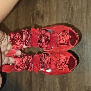 Bakers peep toe heels